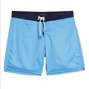 Goodlife scallop slim swim trunks NWOT
